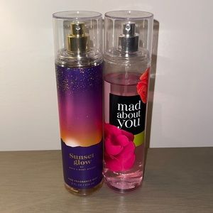 (2) Bath & Body Works mists